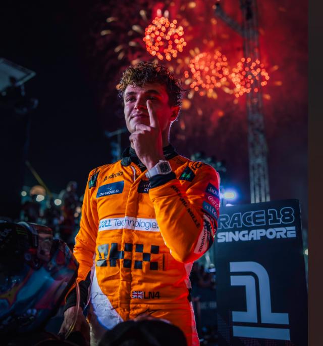 星空体育官方入口-F1新加坡大奖赛诺里斯获赛季第三冠 挑战世界冠军